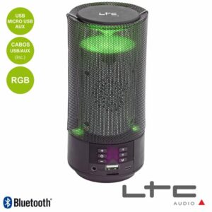 Coluna Bluetooth Portátil com Micro 10W AUx/USB/SD/BT